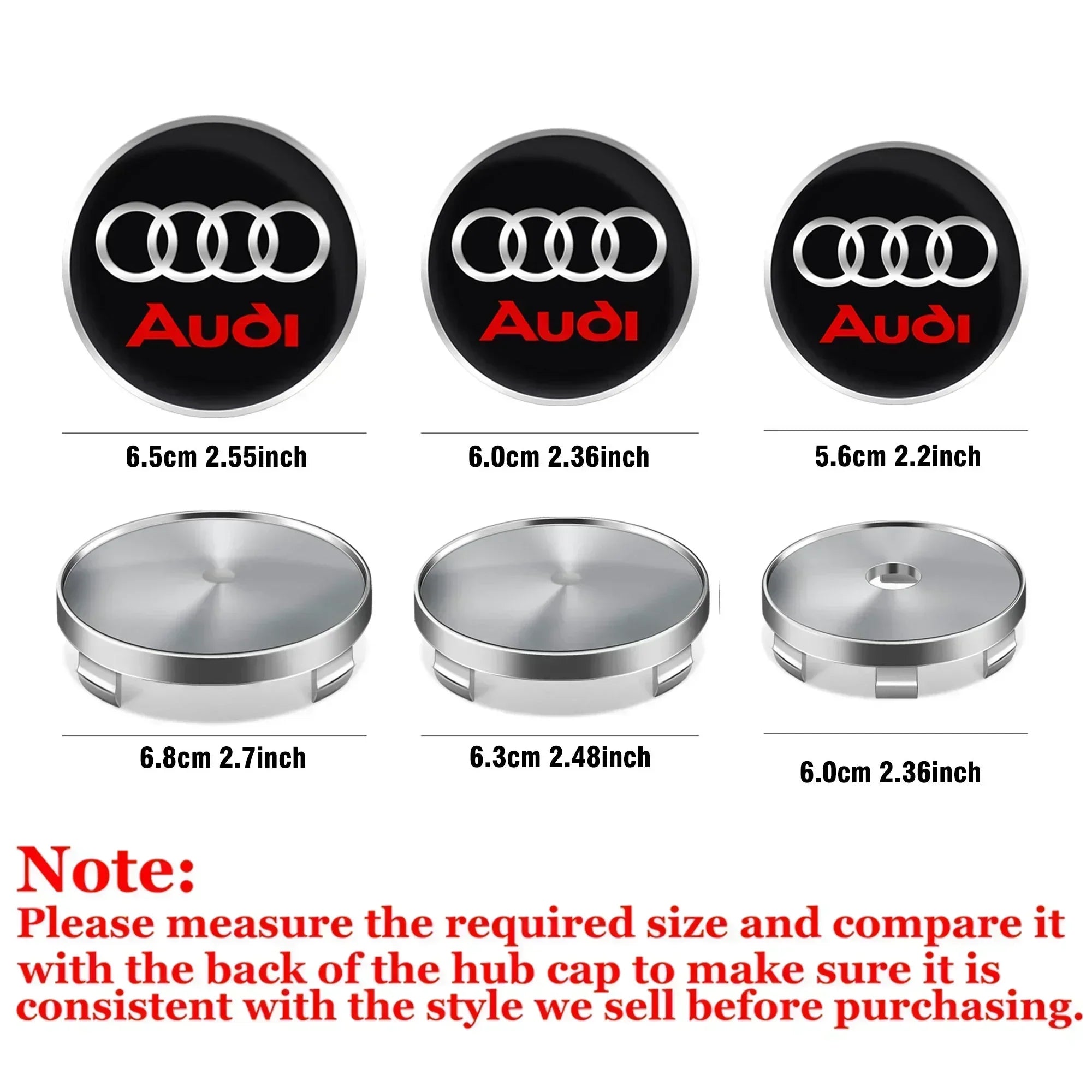 Sleek Car Wheel Hub Caps