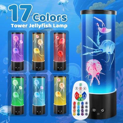 Colorful Jellyfish Lamp